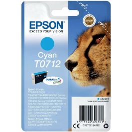 Cartucho Inkjet Epson T071240B0 Stylus D78/92/120 Dx4000/4050/5000/5050/6000/6050/7000F/7400/8400/9400F Cian