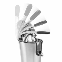 Princess 201860 Master Juicer Pro Exprimidor de Cítricos 300W Profesional, Acero Inoxidable, Palanca, para todo tipo de cítricos