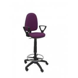 Taburete Piqueras Y Crespo Ayna Brazos Fijos Ergonomico Mecanismo De Contacto Permanente Regulable En Altura Y Aro Reposapies Asiento Y Respaldo Tapizados Bali Morado Precio: 223.98999942. SKU: S5702426