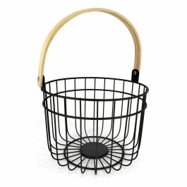 Quttin Cesta Organizador Redonda Rustic, 28x26.5x22 cm (12 Unidades) Precio: 89.49999982. SKU: S2212925