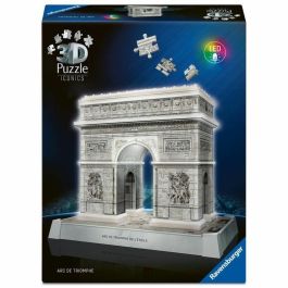 Ravensburger Rompecabezas 3D Iconics Arco del Triunfo Iluminado RAV12008029 Precio: 43.99201114. SKU: B18HME5SQG