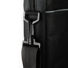 SUBBLIM SUB-LB-2SP0001 Maletín Toploader para Portátil 15.6" con Ratón USB Ergonómico, Cinta para Trolley y Bolsillo Accesorios - Negro