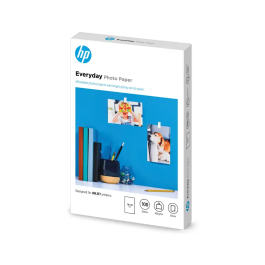 HP Papel Photo Glossy uso diario, 100 hojas, 10 x 15cm, 200gr