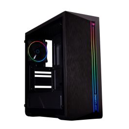 Deep gaming Caja Ordenador Gaming DGC200 RGB ATX USB 3.0 sin Fuente, Compatible con Gráficas de hasta 360mm y Refrigeración Líquida Precio: 73.50000042. SKU: S55125953