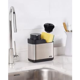 Quttin Organizador de Limpieza para Cocina con Dispensador 13.6x8x14.5 cm (12 Unidades)