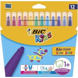 Rotulador Fibra Bic Kid Couleur Baby Caja De 12 12 unidades Precio: 143.88999955. SKU: B16LV445AC