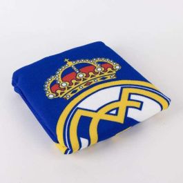 Cerdá Poncho Microfibra Real Madrid 55.0 x 77.0 x 1.0 cm Blue