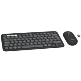 Logitech Pebble 2 Combo Teclado y Mouse - Diseño Reciclado, Tecnología Silent Touch, Bluetooth