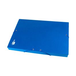 Carpeta Proyectos Liderpapel Folio Lomo 30 mm Carton Forradoazul