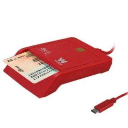 Lector de DNI y Tarjetas Woxter PE26-199/ Rojo/ USB 2.0 Precio: 13.50000025. SKU: B1DWCDE5RH
