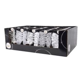 Lazos de Poliester Plata para Decoración Surtidos - Lazos Decorativos con Alambre