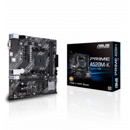 Placa Base Asus Prime A520M-K Socket AM4/ Micro ATX Placa Base Asus Prime A520M-K Socket AM4/ Micro ATX