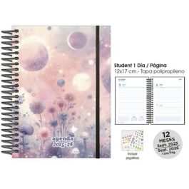 Agenda Escolar (2025-26) Senfort Student Decorada Espiral Tapa Pp Con Goma 120X170 D/P Garden Planet Precio: 8.79000023. SKU: B12HBWQ39S
