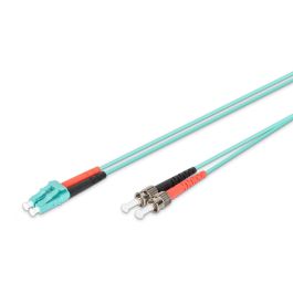 Digitus Cable de Fibra Óptica LC a ST 1m Multimodo Dúplex OM3