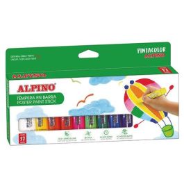 Alpino Témpera en barra Pintacolor, limpia y de secado rápido, 12 colores surtidos para papel, cartón y madera Precio: 8.59000054. SKU: B1JGHAYHJC