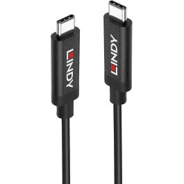 Lindy Cable Activo USB-C a USB-C 5m, USB 3.2 Gen 2 (10Gbps) con DisplayPort 1.4 Alt Mode y 60W PD para Extensión Precio: 100.79000041. SKU: B1H7HBD52X