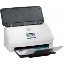 HP Scanjet Pro N4000 snw1 Escáner alimentado con hojas 600 x 600 DPI A4 Negro, Blanco