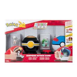 Jazwares Pokemon Ataque Sorpresa ¡batalla Frente a Frente! Juego de Figuras Coleccionables Contiene 10 Piezas Modelos Surtidos