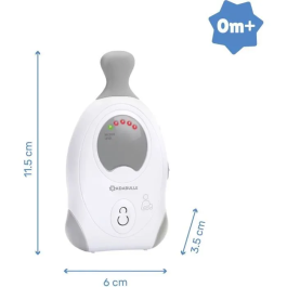 Badabulle Vigilabebés Babyphone Online 300m + con Alcance Amplio y Funciones Esenciales