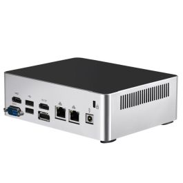 Leotec LEMPC17 Mini PC Estación de Trabajo Barebone Intel i7-1370P 13ª Gen, 16GB DDR5, 1TB NVMe, WiFi AC, 2.5GbE, Negro