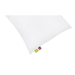 Abeil Juego de 2 Almohadas Orgánicas Comfort 60 x 60 cm Blanco