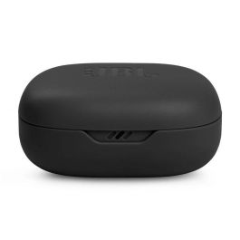 JBL Wave Flex TWS Auriculares Inalámbricos True Wireless, Sonido JBL Deep Bass, 32 Horas Batería, Resistentes Agua/Polvo, Negro