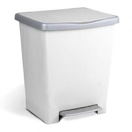 Tatay Millenium Cubo de Basura con Pedal de Plástico de 25 Litros para Hogar, Cocina, Oficina - Colores: Rojo, Azul, Gris, Blanco Precio: 17.89000004. SKU: B18NZMPWJ3