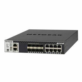 NETGEAR M4300-8X8F Switch Gestionado L3 8 Puertos 10GbE RJ45 y 8 Ranuras SFP+ Montaje Rack 1U