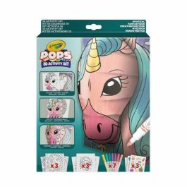 Crayola CRA1695906838833 Juego de dibujo 3D Pops 3D Místico