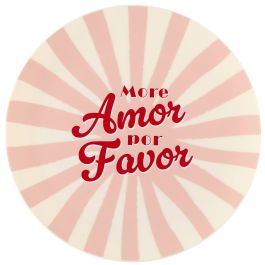 Home Deco Factory Plato Llano Polipropileno Dolce Vita Diámetro 26 cm