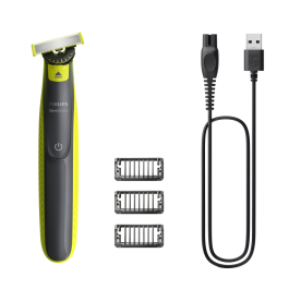 Philips Norelco QP2724/23 OneBlade 360 Afeitadora & Recortadora Facial y Barba Wet & Dry, Carga USB, Cuchilla Doble Cara Precio: 38.50000022. SKU: B15EY7WHKE