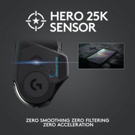 Logitech G502 LIGHTSPEED Ratón Gaming Inalámbrico, Sensor HERO 25K, RGB LIGHTSYNC, Compatible POWERPLAY, 910-005568 Logitech G502 LIGHTSPEED Ratón Gaming Inalámbrico, Sensor HERO 25K, RGB LIGHTSYNC, Compatible POWERPLAY, 910-005568