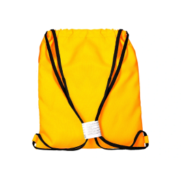 Antartik Mochila Saco Plano 350x400 mm Mostaza con Bolsillo Interior con Cremallera