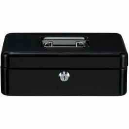 Caja para monedas - BURG WACHTER - Money 5025 Black - Apertura con llave, acero negro