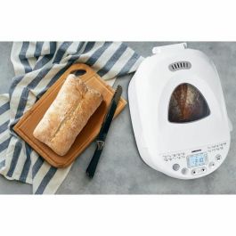 Medion 50073723 Máquina de hacer pan 550 W, 19 programas, con Hublot, Blanco