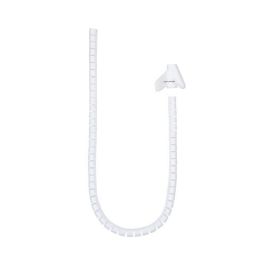 Nanocable 10.36.0002-W Organizador de Cables Flexible 25 mm, Blanco, 2 m Precio: 8.49999953. SKU: B164BVD9TN