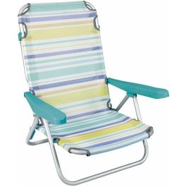 Silla playa aluminio multiposicion rayas 25 cm, 80x65x45cm, 25 cm altura asiento. Silla playa aluminio multiposicion rayas 25 cm, 80x65x45cm, 25 cm altura asiento.