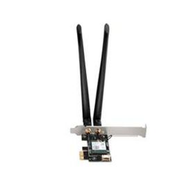 D - Link Adaptador Bluetooth PCI Express DWA - X582, Wi-Fi 6 (802.11ax), Bluetooth 5.0, Negro
