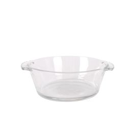 La Mediterranea Set 4 Boles Redondos de Vidrio "Anubis" ø10 x 4.4 cm (18 Cajas)