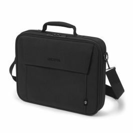 Dicota Eco Multi BASE Funda Maletín Protectora para Portátil 15-17.3" con Compartimento Acolchado Poliéster rPET Sostenible Negra