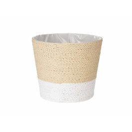 Ibergarden Macetero de Cuerda Blanco Natural 19.5 x 16.5 cm (24 Unidades)