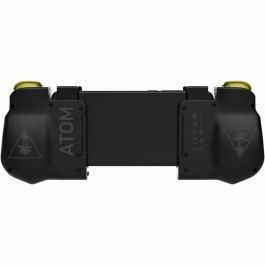 Turtle Beach Atom D4X Controlador de juegos móvil Android Bluetooth baja latencia 20h batería Negro/Amarillo con funda y cable USB-C