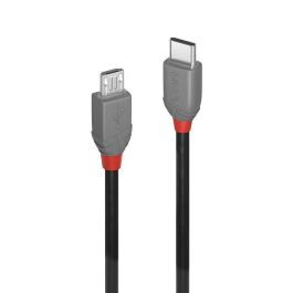 Lindy Cable USB 2.0 Tipo C a Micro-B 2m Anthra Line - Alto Rendimiento Profesional, Doble Blindaje, 480Mbps, Contactos de Oro Precio: 7.49999987. SKU: B144EKMVAF