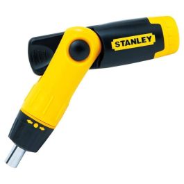 Stanley Destornillador Articulado de Trinquete Tipo Pistola con Portaherramientas y 25 Puntas Surtidas