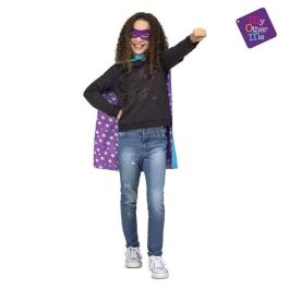 My Other Me Capa Súper Héroe Azul Stars para Niños de 3 a 6 Años