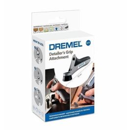 Dremel 577 Mango de precisión adicional para multiherramienta rotativa, adaptador ergonómico para máximo control y detalle en grabado y manualidades.