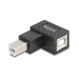 DeLOCK 67206 Adaptador USB 2.0 Tipo B Macho a Hembra Angulado 90° Derecho, Negro Precio: 20.50000029. SKU: B17T9Y2HJP