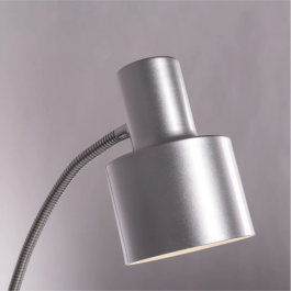 Lámpara de Mesa Flexo Escritorio Acero Pinza Secunderabad [SKD-T1004]