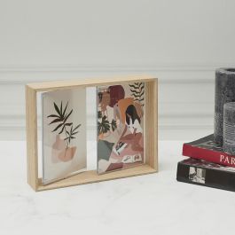 Home Deco Factory Marco Fotos Giratorio para 4 Fotos 10x15 cm