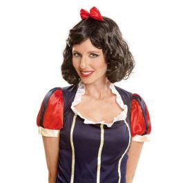 My Other Me Peluca de Blancanieves Rojo Talla M para Disfraz de Niños, Edad 3+ años